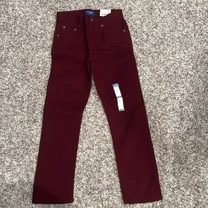 Arizona Burgundy Jeans Size 10